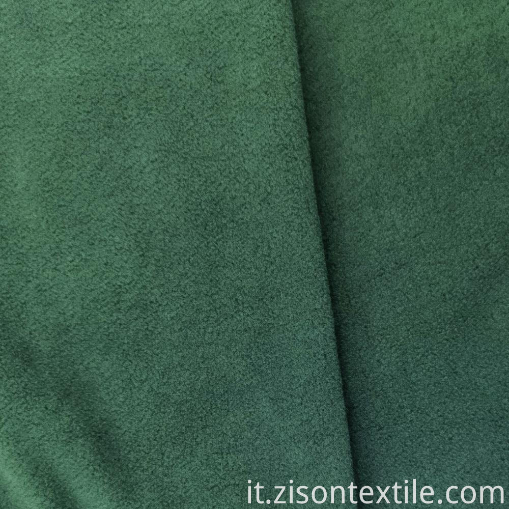 Double Sided Brushed Polyester Knitted Polar Fleece Fabric